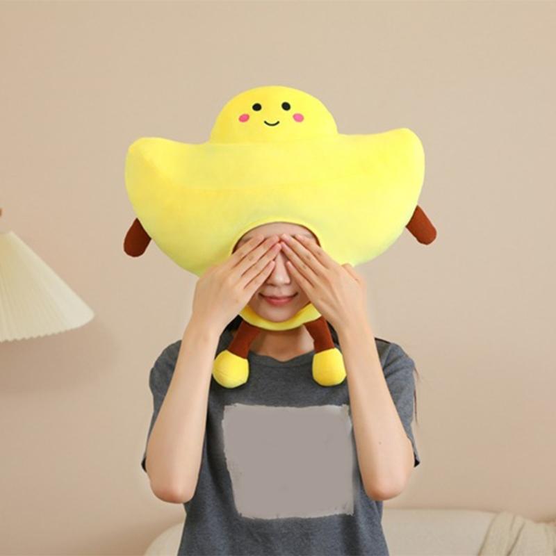 Kids Stretchy Pull On Embroidered Hat With Movable Limbs For Make Up Parties Indoor Outdoor Activity