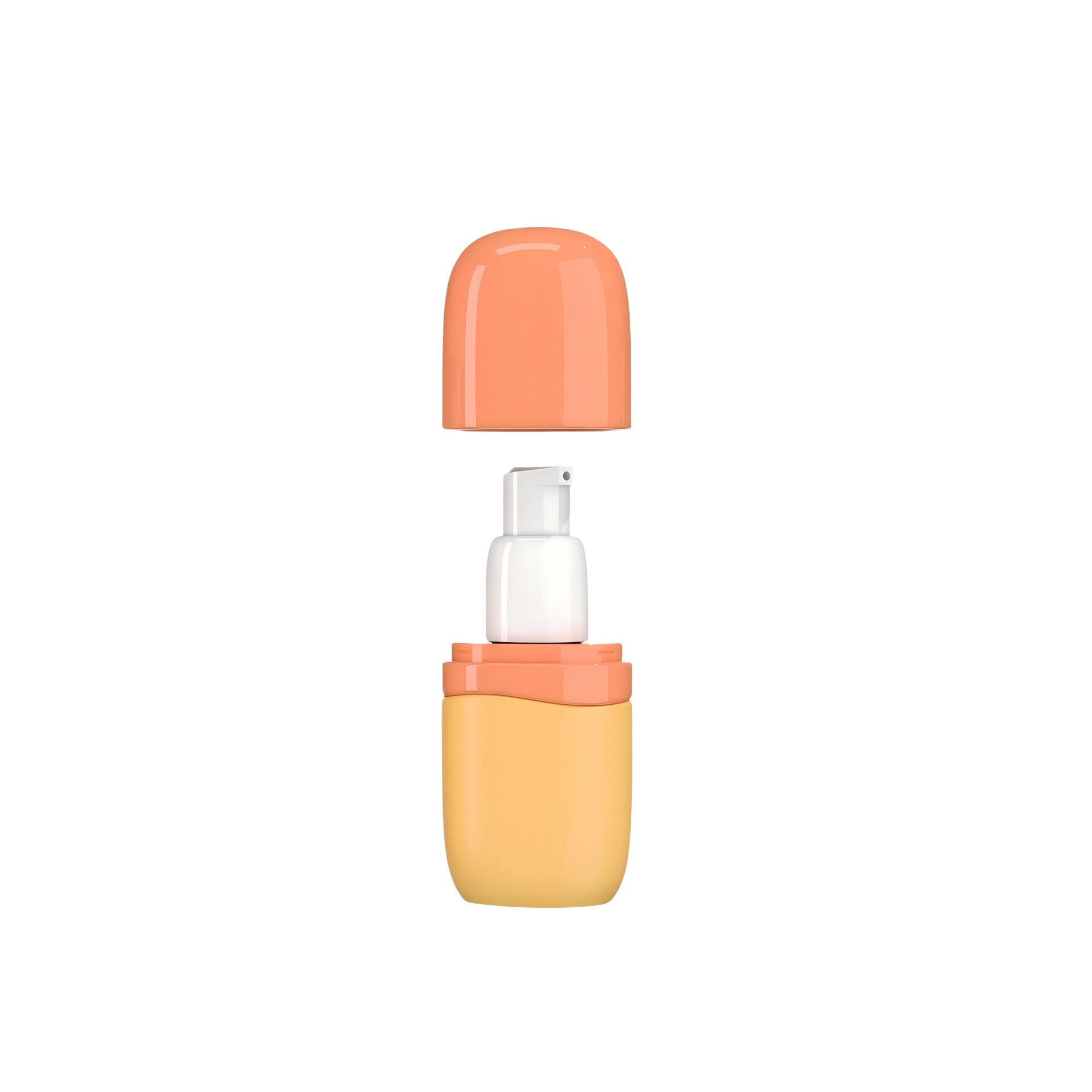 

Available: 30/50/80ml Orange PET Spray Bottle for Skincare, Setting, Refreshing Mist, Sunscreen, or Lotion.