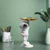 Astronaut Statue Tray INS Spaceman Sculptures Holder Dish Decor