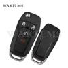 For Ford Fusion F150-F550 Transit 2013 2014 2015 2016 2017 315MHz 49 Chip HU101 Flip Remote Key N5F-A08TAA IC 3248-A08TAA