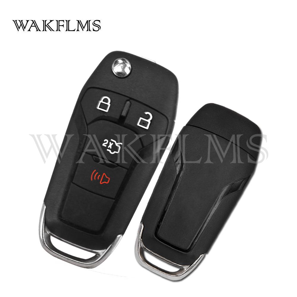 For Ford Fusion F150-F550 Transit 2013 2014 2015 2016 2017 315MHz 49 Chip HU101 Flip Remote Key N5F-A08TAA IC 3248-A08TAA