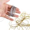 Gold Xmas Tree Ball Ropes Silver Label Decoration String Practical Christmas Rope  DIY