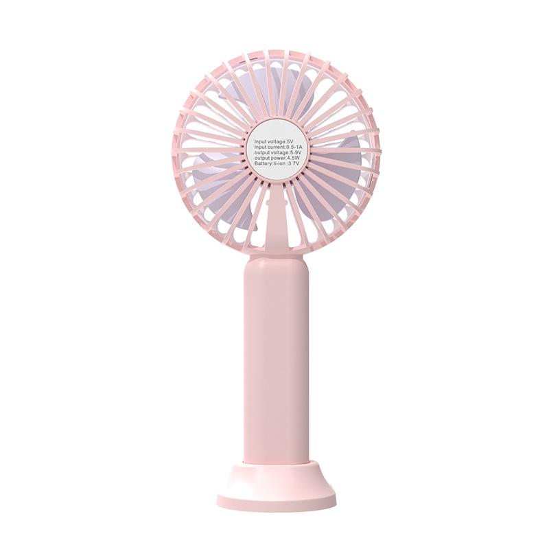 

USB Rechargeable Portable Mini Fan - Low Noise, Ideal for Office, Outdoor, Business Gifts, with Custom Logo Printing 201x93x30 mm