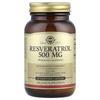 Resveratrol, 500 Mg, 30 Vegetable Capsules