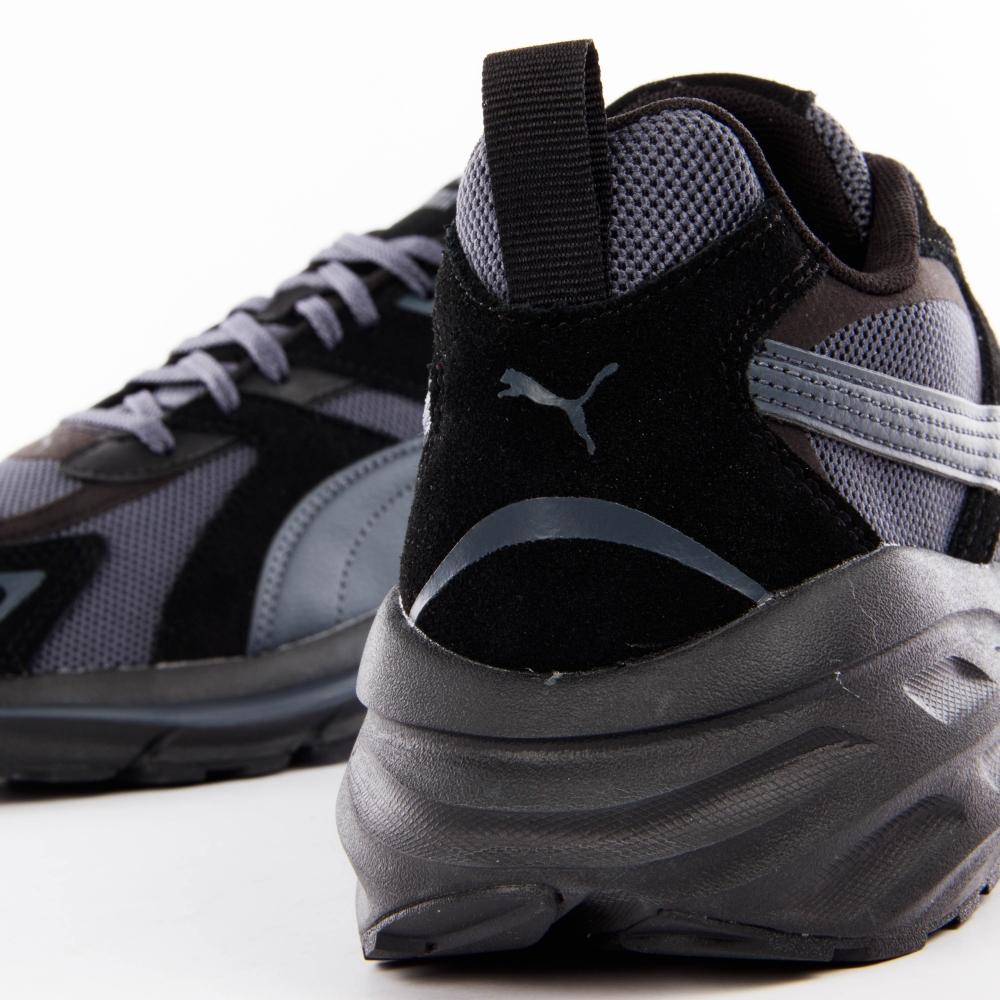 PUMA Hypnotic LS sneakers breathable lace closure Black/Gray