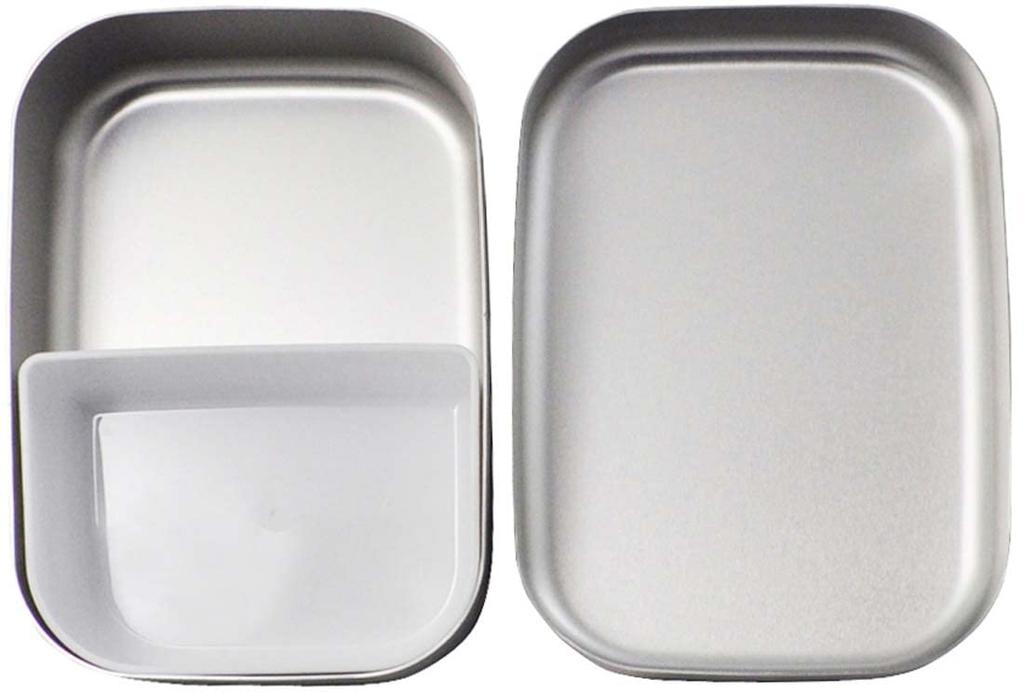 Skater Bento Hello for Made In Box, Kitty, Snacks, 370ml, Aluminum, Kids, Japan, ALB5NV-A