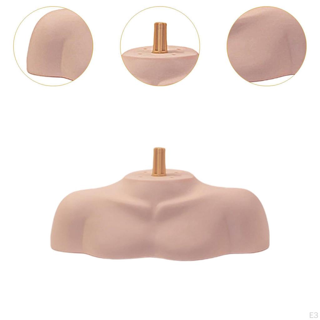 Mannequin Head Stand Shoulder Model Bust Professional Cosmetology Manikin Display for