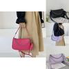 2023 Summer New Fashion Simple Shoulder Bag Street Trendy Retro Handbag Casual Commuter Armpit Bag