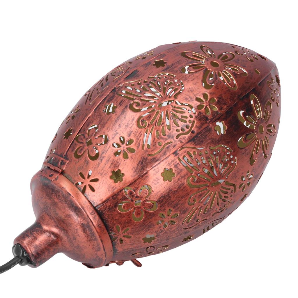 Solarlaterne IP65 Wasserdicht Kunststoff Eisen Material Hängendes Design Insektenmuster Gartenleuchten für Außen