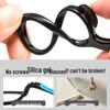 Ultraleichter Silikon-Kinderbrillenrahmen 9017ET: Strapazierfähige Myopie-Brillen für Jungen und Mädchen