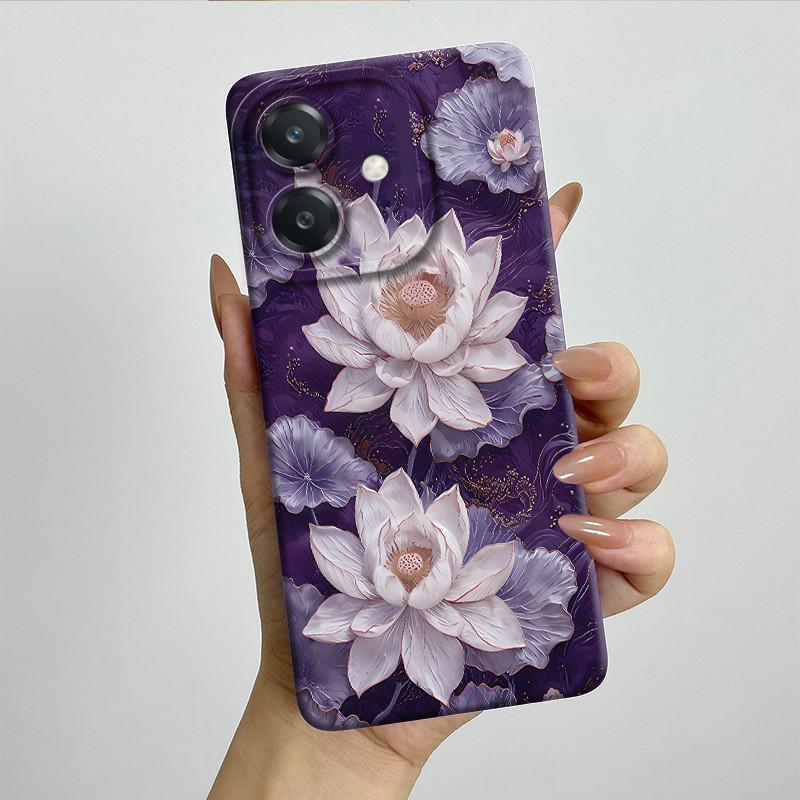 For OPPO A3 4G Phone Case A40 A40m CPH2669 CPH3669 Soft Silicone Sweet Painted Funda Coque Cartoon Printed Protective Back Cover
