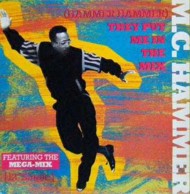 12-Zoll Schallplatte MC HAMMER - (Hammer Hammer) Sie haben mich in den 12CL607 Capitol Records 1991 UK Rap & Hip-Hop/R&B Gebraucht