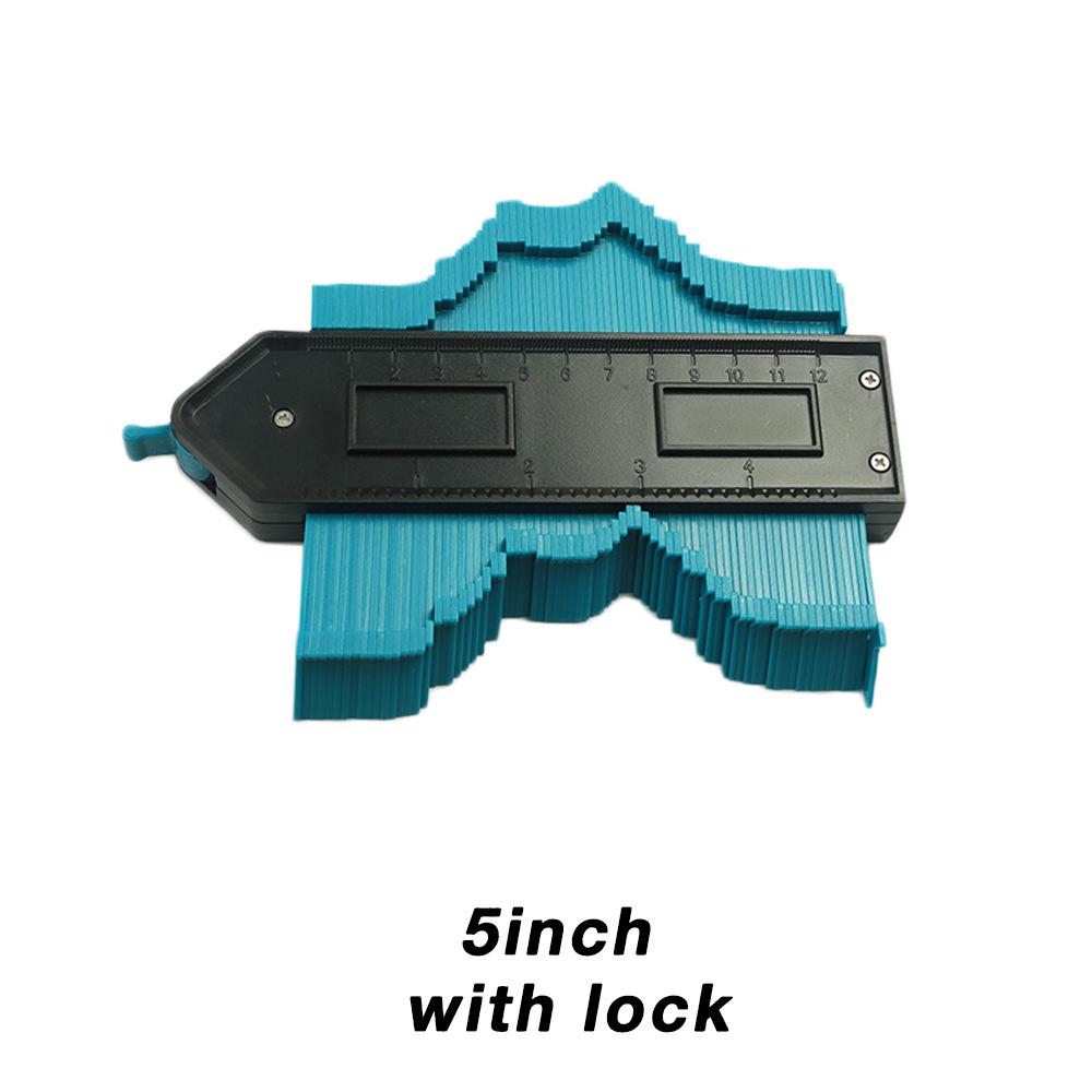 Multi-Functional Contour Curve Ruler for Woodworking