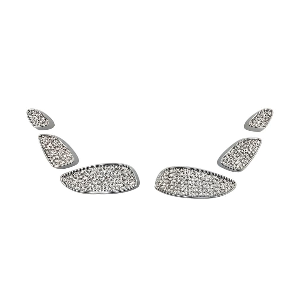 

Для Mercedes Benz C Class W205 2015-2018 регулировка сиденья переключатель ручка кнопка ремонт искусственный кристалл алмаз наклейка отделка серебряный