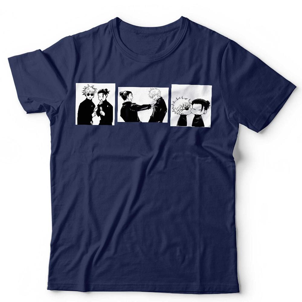 Gojo Geto Anime TShirt Unisex Jujutsu Kaisen SatoSugu Unisexga Japanese Streetware S