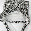Fashionable Corduroy Leopard Diagonal Bag Large Capacity One-shoulder Shopping Bag Student Canvas Bag Handbags