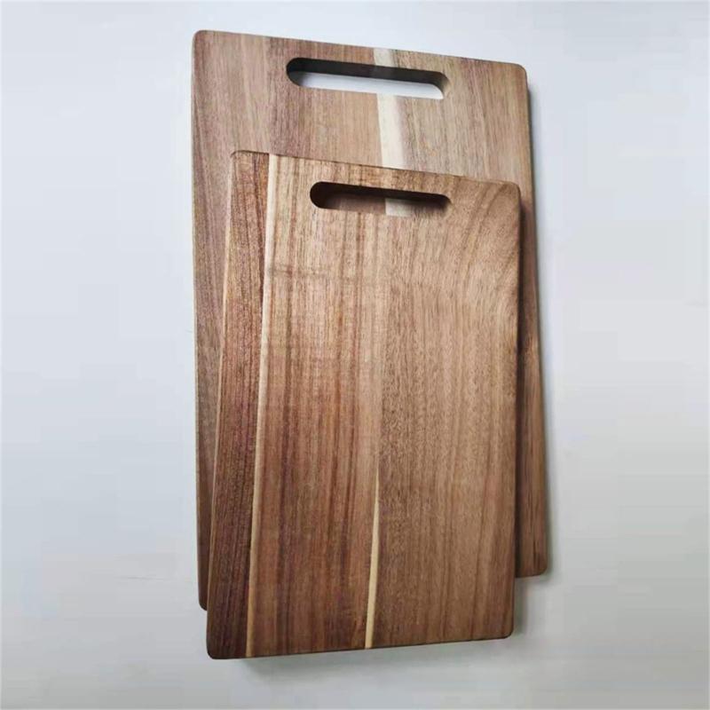Planche à Découper en Bois d'Acacia Pour une Préparation Alimentaire Sûre Double Face Planche à Découper Naturelle en Bois Essentiel de Cuisine
