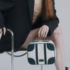 Quisque De Nimes Mini Trunk Bag (Deep Green Canvas)