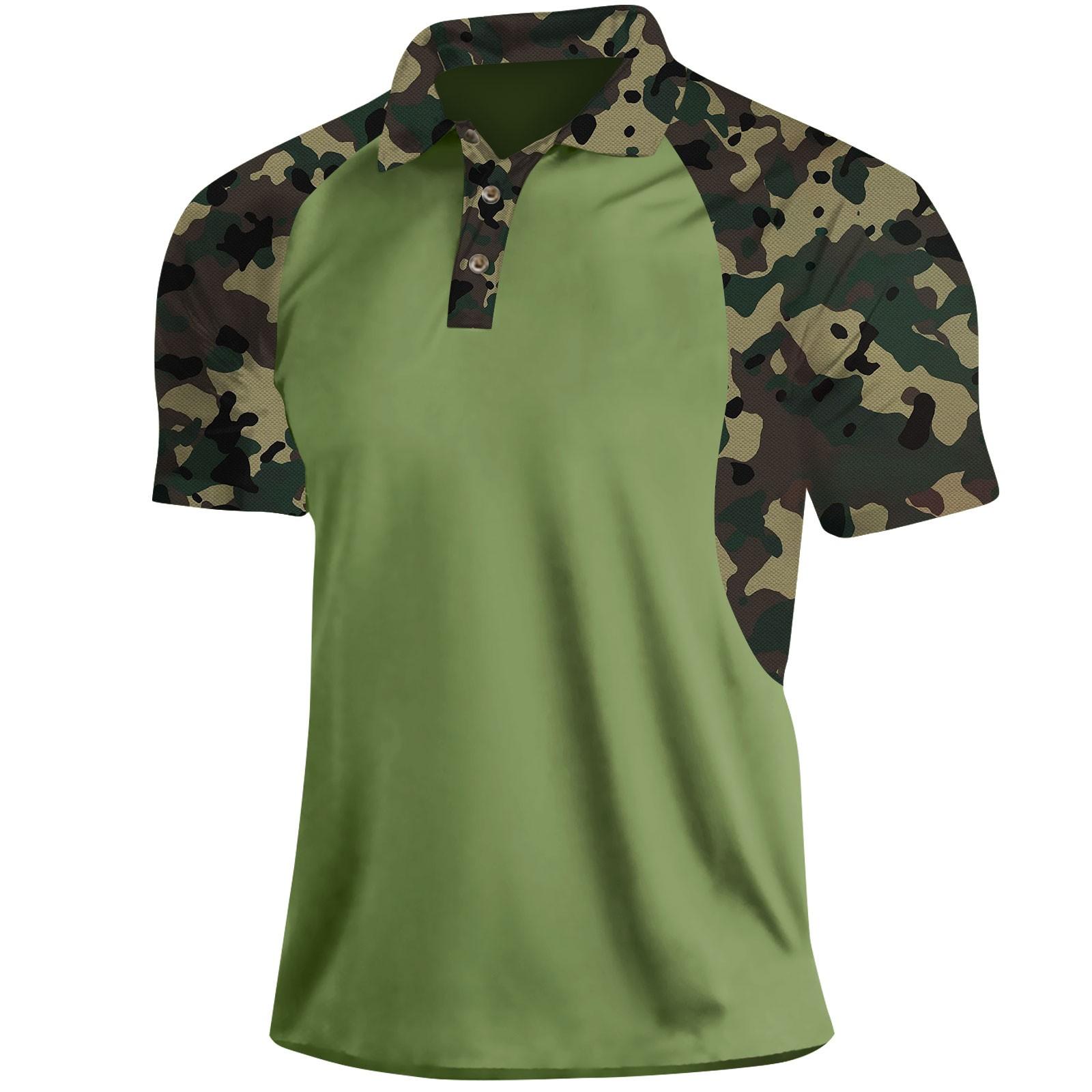 

Мужская летняя футболка с камуфляжным принтом, короткий рукав XXL