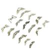 Tibetan Silver Angel Wing & Butterfly Feather Beads for Handmade Jewelry & DIY Accessories