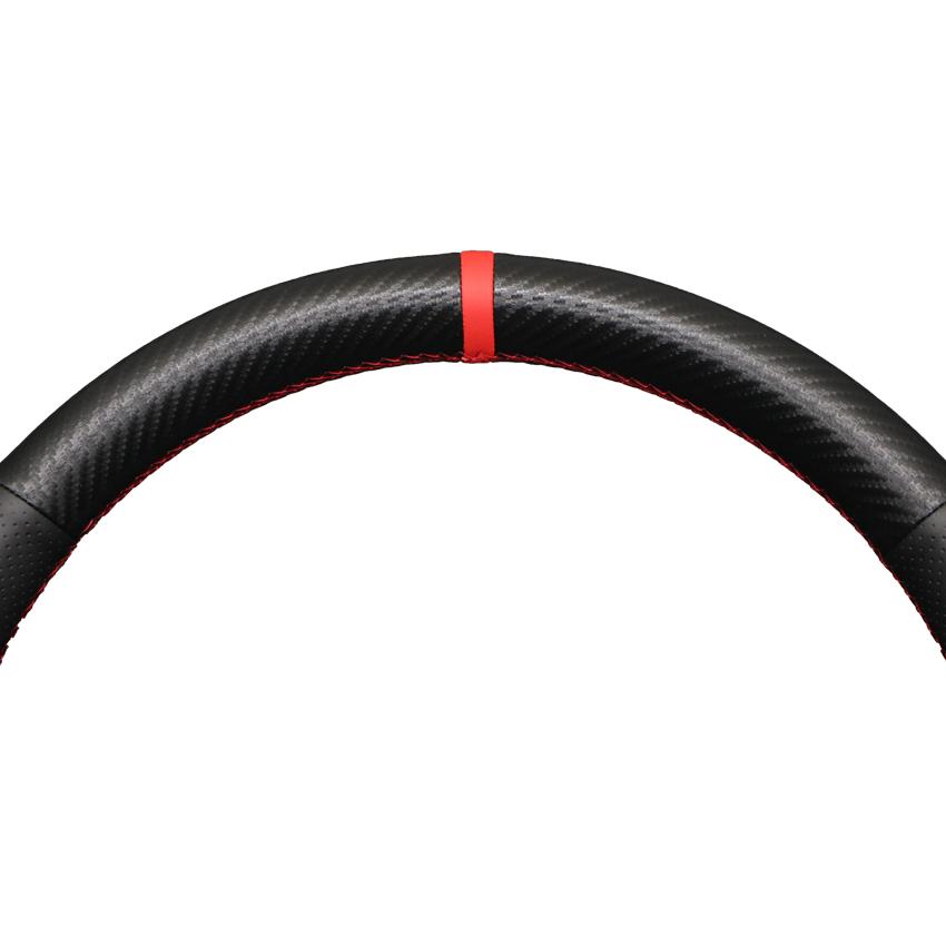 Черный кожаный чехол из углеродного волокна — фото 4