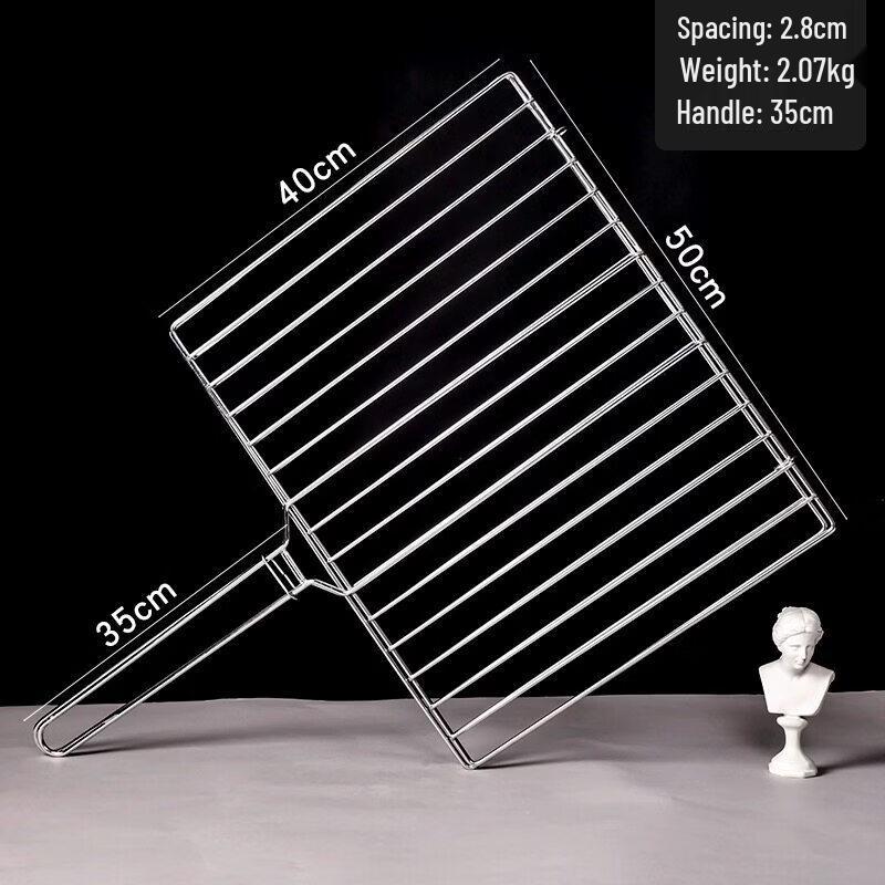 

Stainless Steel Round Grilled Fish Clip BBQ Rack