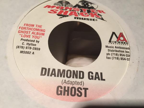 

7inch Record GHOST - Diamond Gal NONE Monster Shack M Jamaica Reggae, Ska & Dub Used