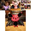 Cute Bat Plush Toy Soft And Durable Stuffed Animal For Halloween And Decor Available In 4 Colors