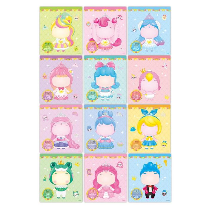 Made In Korea – Princess Catch! Teenieping Dress-Up Sticker Play (Hachuping / Sappunping / Areumping / Pponiping) (5 Options)