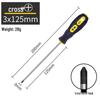 Conjunto de Chaves de Fenda Magnéticas de Grau Industrial - Phillips e Fenda