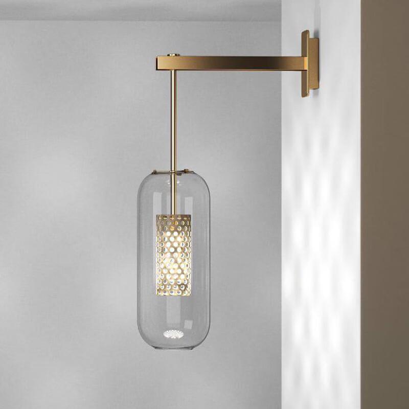 Modern Light Luxury Glass Wall Lamp