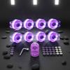 Illuminated-Up Four-Wheel Glide Wheel No Batteries Required Illuminated Up Four-Wheel Glide Wheels Shock Absorbing Non-Slip