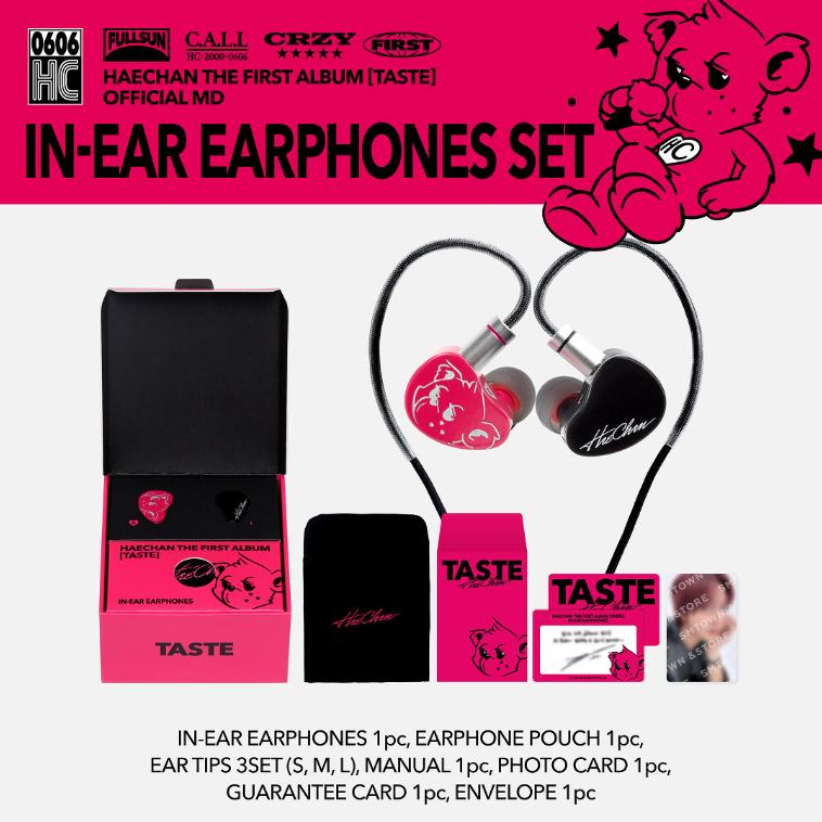 Pre-order HAECHAN The First Album TASTE IN-EAR Earphone Set
