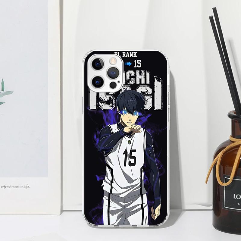 

Blue Lock Isagi Yoichi Phone Case For Iphone 17 Air 16 15 Plus 16E 14 Pro Max 13 Mini 12 11 7 8 SE Fundas Soft Back Cover 17 Air iPhone 12 (12 Pro)