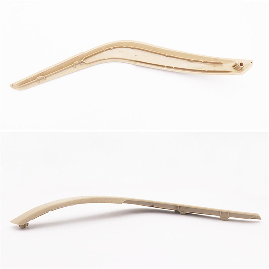 Left+Right Beige Car Interior Door Handles for BMW X1 E84 10-16 Inner Doors Panel Handle Bar Pull Trim Cover Front Rear