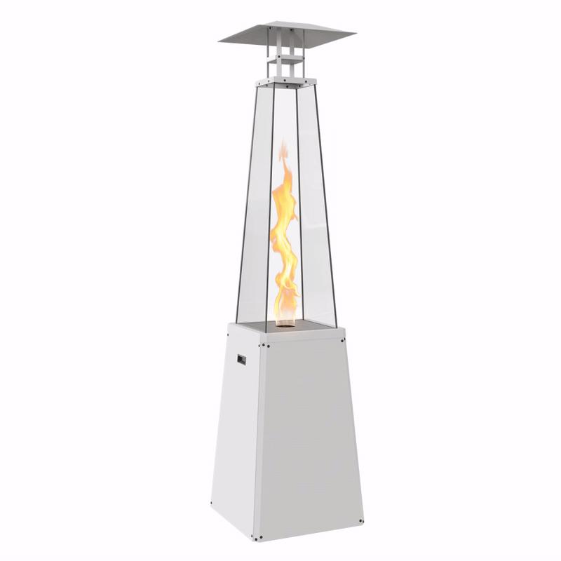 Outdoor Gas Heater Umbrella BS Steel 12 kW Set