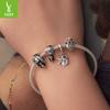 Graduation Season Boy Diy Beaded Accessories Creative Graduation Gift S925 Sterling Silver Beads Loose Beads