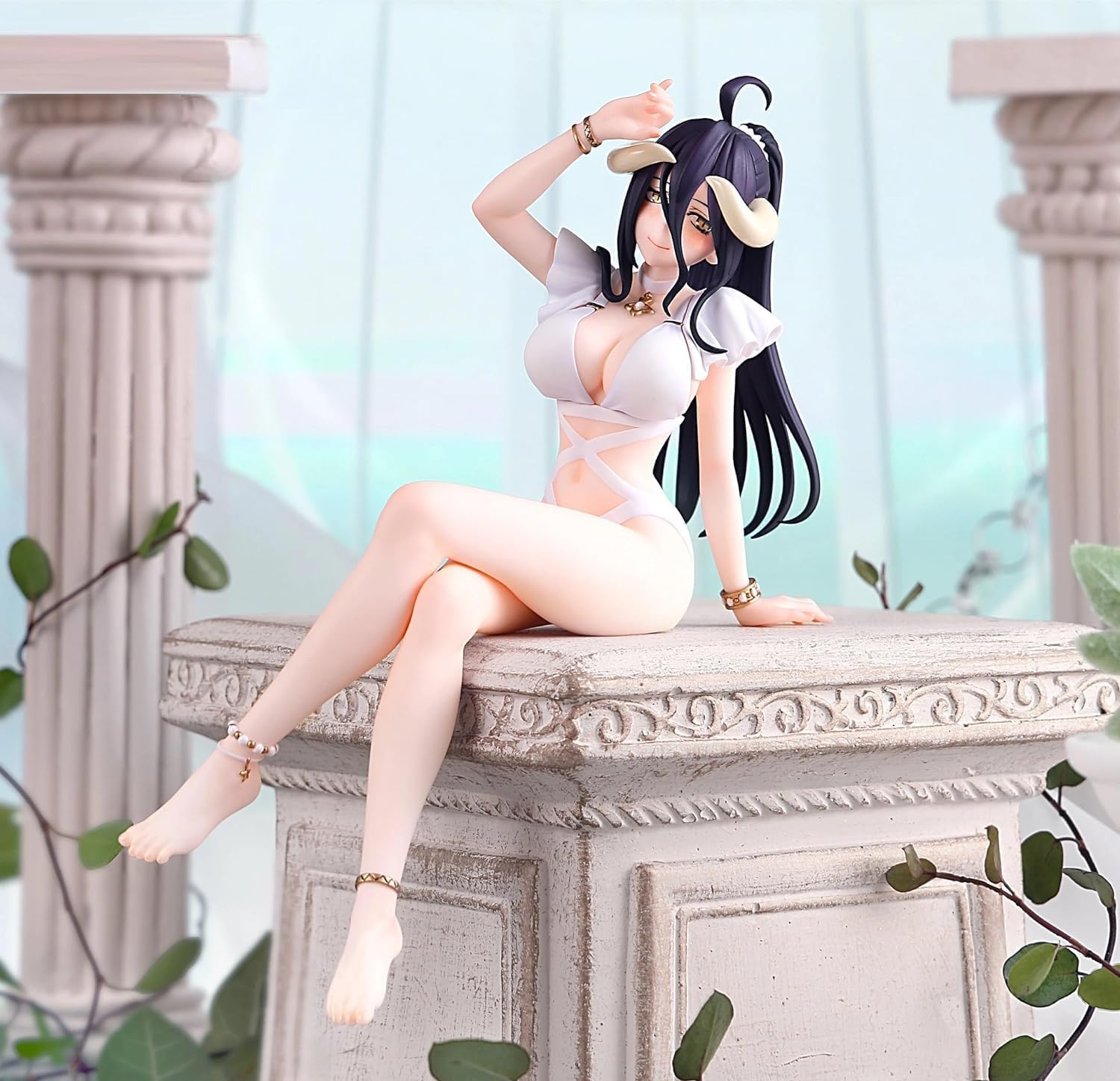 

Albedo Noodle Stopper Фигурка Overlord Купальник OVERLORD ALBEDO 16 см вер.. Прибл.