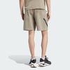 Adidas Z.N.E. Logo Comfortable Lace-Up Mid-Waist Casual Shorts Men Shorts Clay JE3077