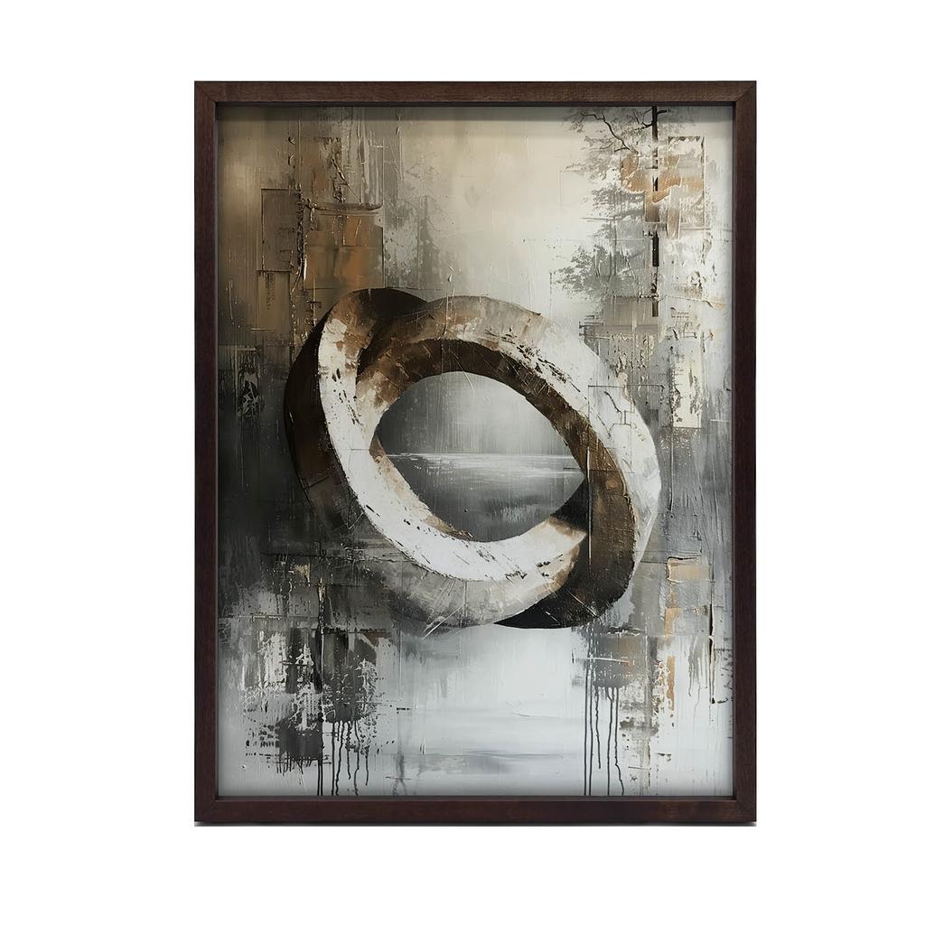 Pierścień Natury Pierścień Natury, 50X70 Cm, Rama Aluminiowa Złota, Papier Matowy 230 Gsm