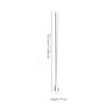 4Pcs 304 Stainless Steel 7.68inch Stirring Spoon Juice Ice Cream Scoop Coffee Tea Spoon Bar Tableware Kitchen Tool Seasoning Mixing Dessert