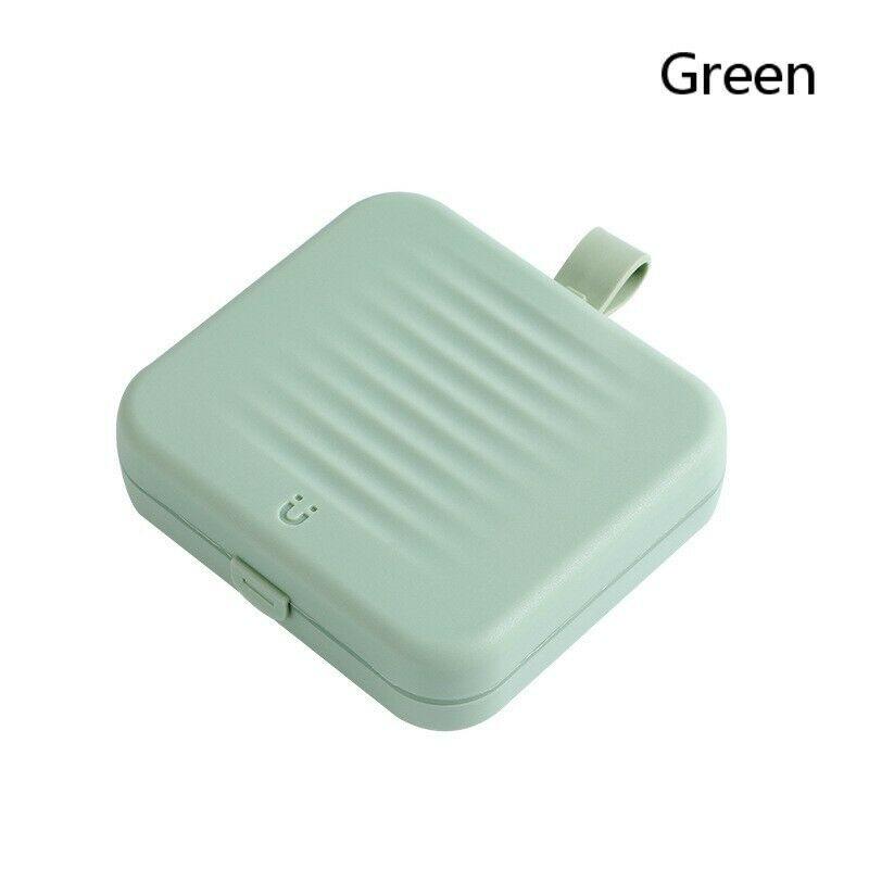 

Магнитный набор для шитья, многофункциональный швейный набор, портативное хранилище швейных инструментов зелёный