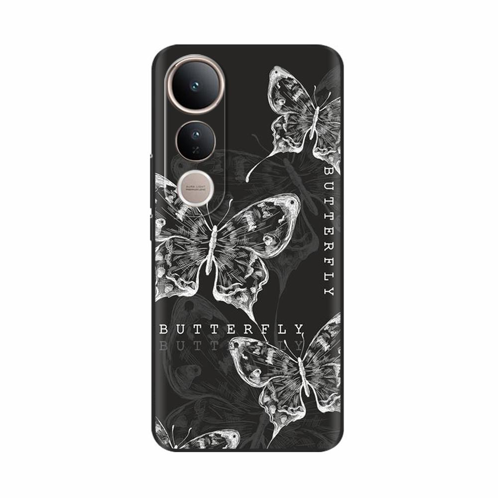 For Vivo V50 Lite Case Cute Cartoon Painted Phone Case For Vivo V50 Lite 4G 5G Protection Shockproof Shell Back Cover Protection