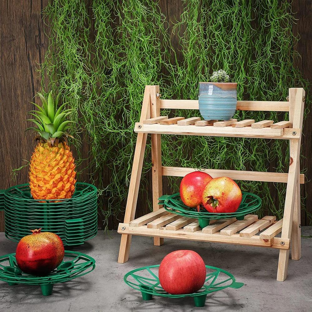1pc Plant Tray Fruit Tray Bracket Gardening Stand Vegetables Gardening Stand Pumpkin Watermelon