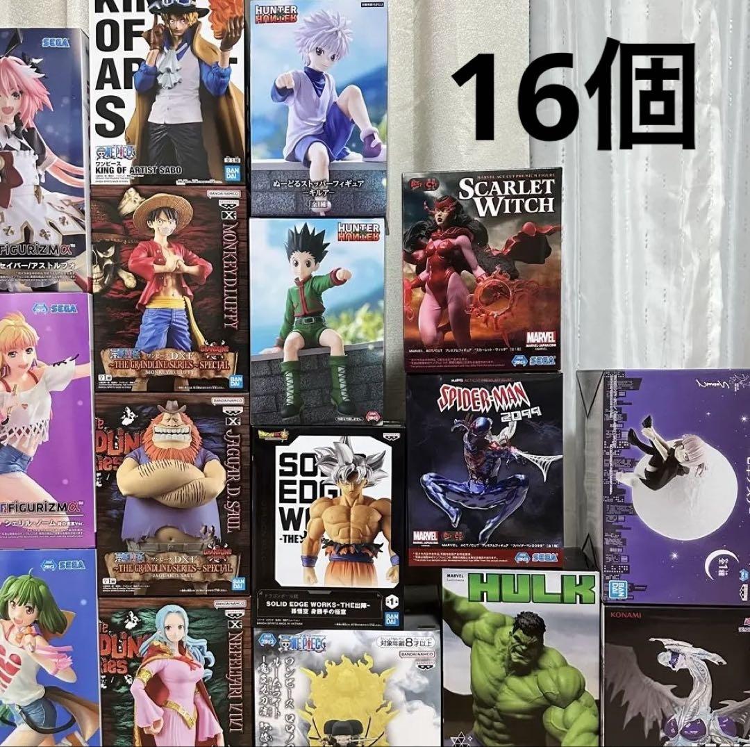 

[USED] Prize figures bulk sale: Killua, Gon, Son Goku, Luffy, Zoro, etc.