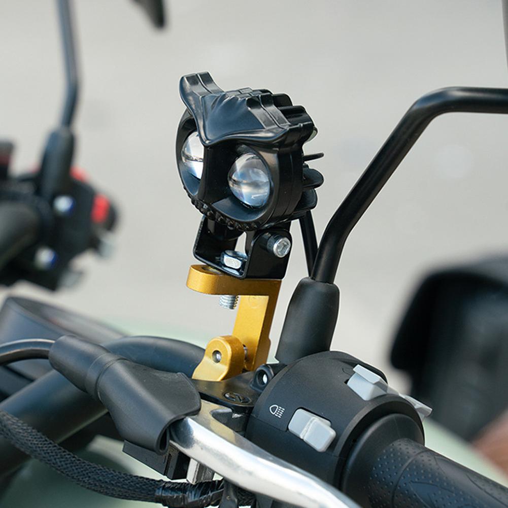 Motorcycle Electric Bicycle Rear View Mirror Bracket Mount Adapter for 22mm Handlebar Holder Clamp M6 M8 M10 Screw Hole CNC