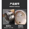 Titanium Vacuum Insulated Coffee Cup 500ml Double Wall Travel Mug Outdoor Car Use Unisex Modern Minimalist Design
