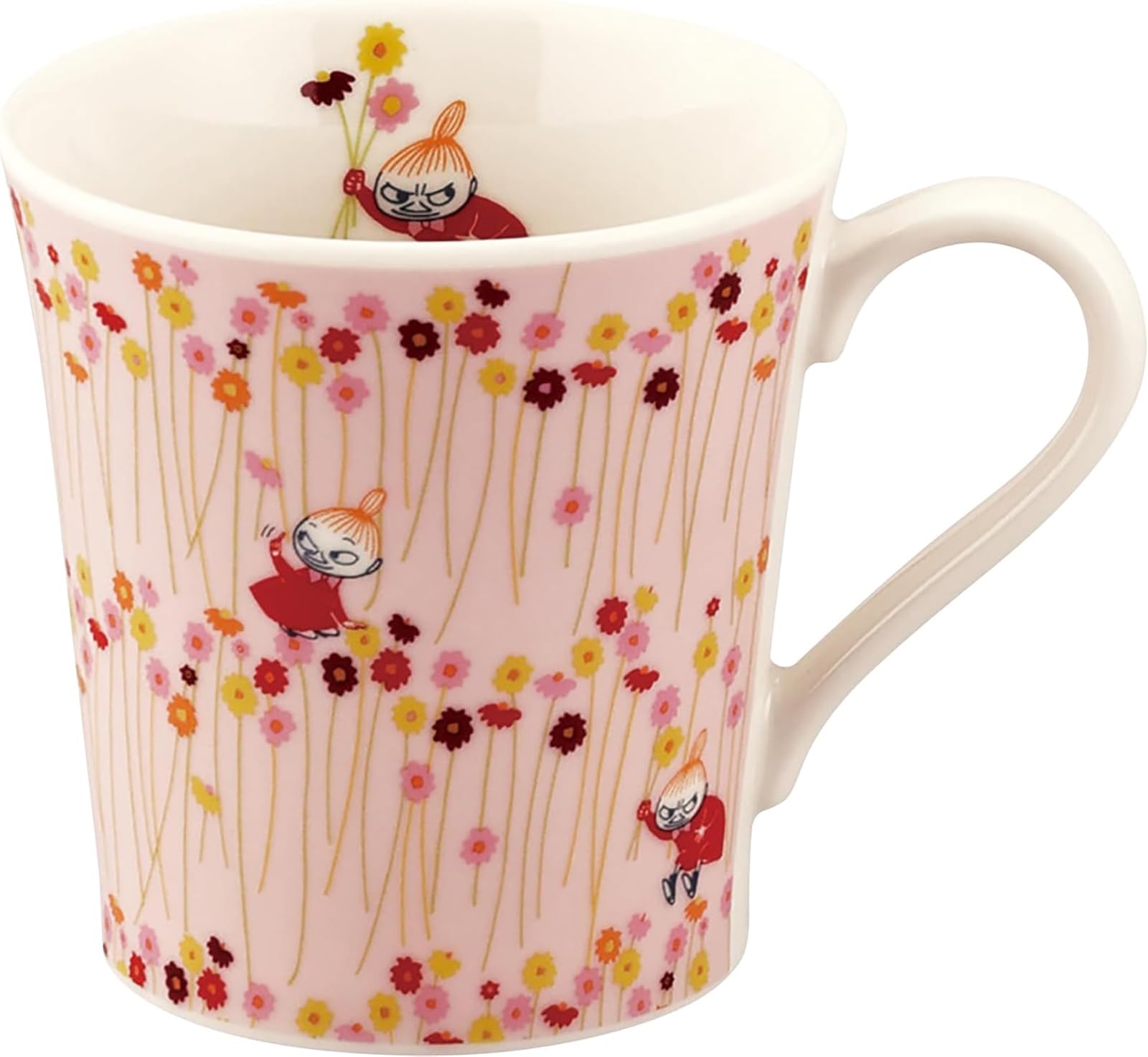 

Кружка MOOMIN Малышка Мю, 300 мл, Прибл.. Диаметр 9x9 см, Весенняя ярмарка Малышки Мю 2025, Розовый, Идеальный подарок, MM9101-11, Yamaka Shoten, Сделано в Японии