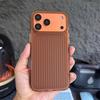 Luxury Corrugated 3D Stripes Matte Case For iPhone 17 Pro Max Air 16 15 14 13 12 Soft Edge Silicone Shockproof Bumper Back Cover