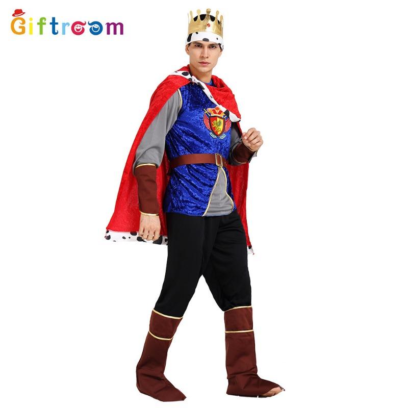 Halloween Cosplay Dubai Handsome King Theme Party Costume